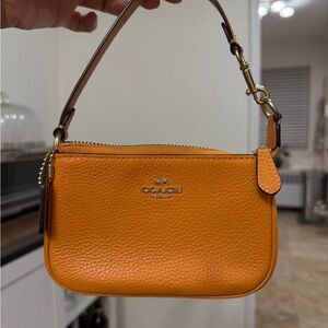 Coach Vibrant Orange Mini Bag